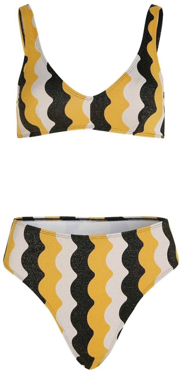 O'NEILL Bikiny 'Haley'  nebielená / šafránová / čierna