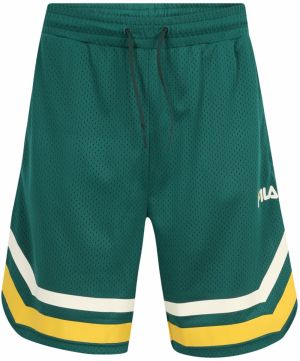 FILA Nohavice 'LASHIO'  žltá / zelená / biela