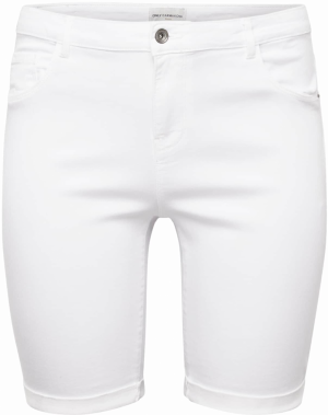 ONLY Carmakoma Džínsy 'THUNDER'  biely denim