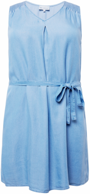 ONLY Carmakoma Šaty 'LAURA'  modrá denim