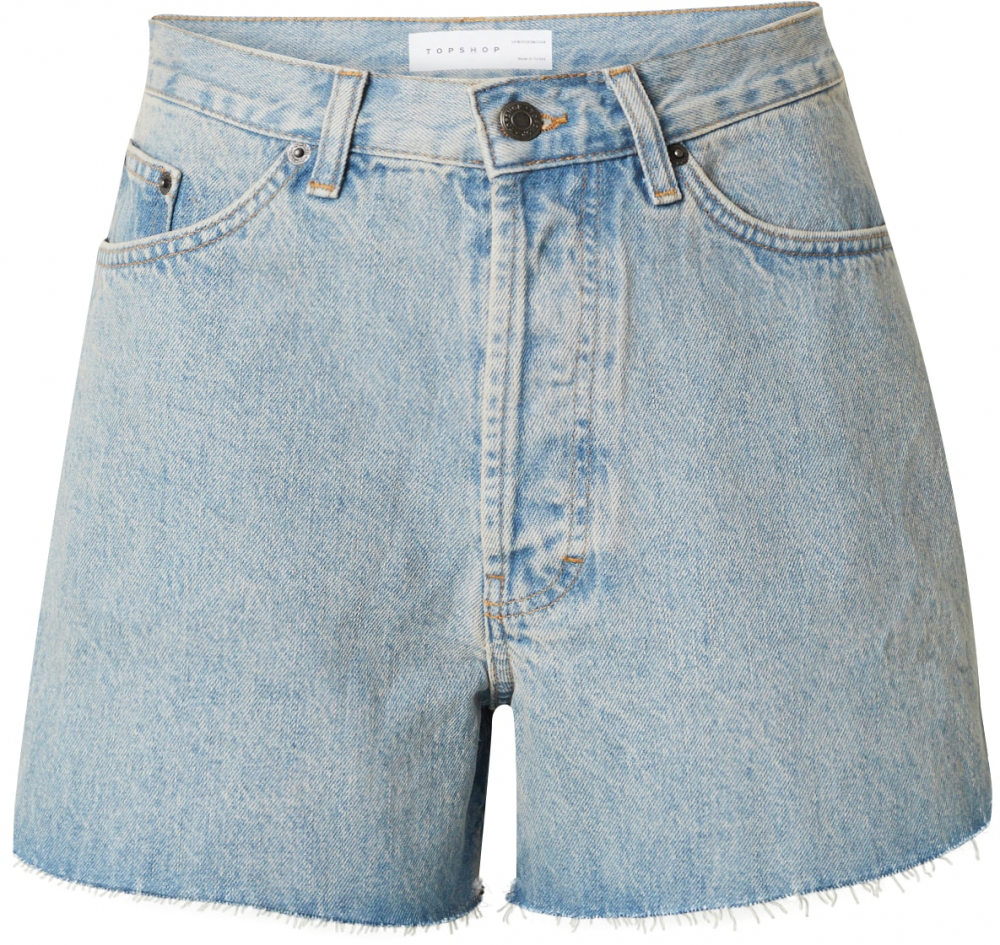 TOPSHOP Džínsy  modrá denim