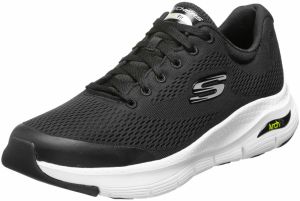 SKECHERS Nízke tenisky  čierna / biela