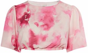 IZIA Blúzka  ružová / biela