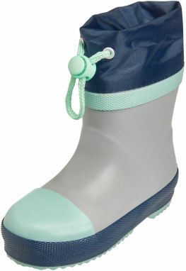 PLAYSHOES Gumáky  tmavomodrá / sivá / mätová