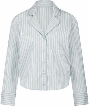 Hunkemöller Tričká na spanie  sivá / fialová / šedobiela