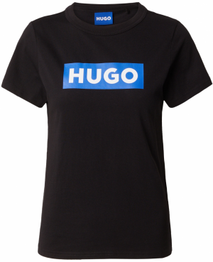 HUGO Tričko 'Classic'  modrá / čierna / biela