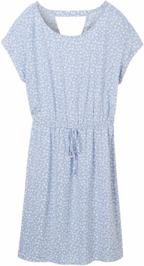 TOM TAILOR DENIM Šaty  svetlomodrá / biela