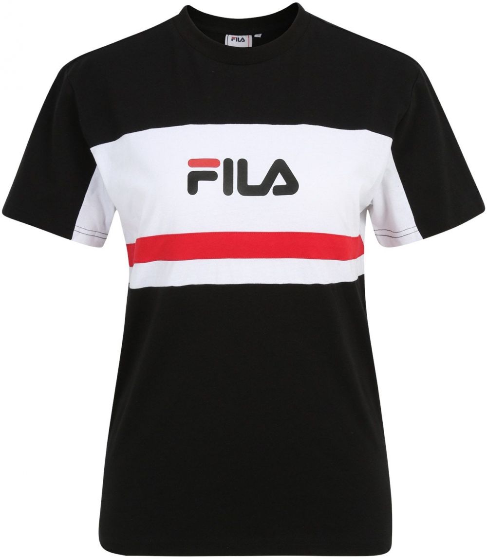 FILA Tričko ' LISHUI'  červená / čierna / biela