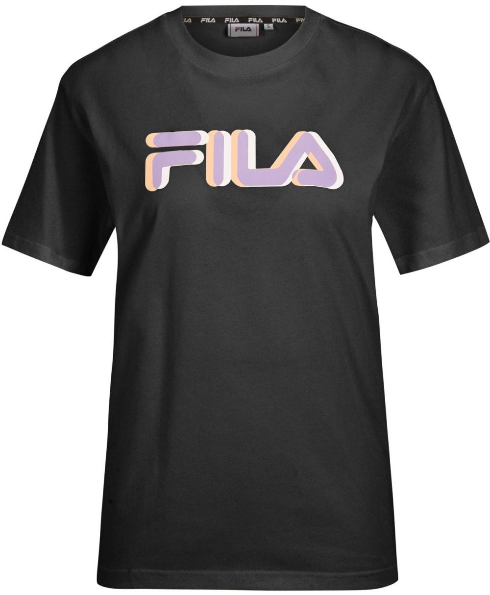 FILA Tričko 'LONDRINA'  fialová / oranžová / čierna / biela