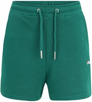 FILA Športové nohavice  zelená / červená / biela