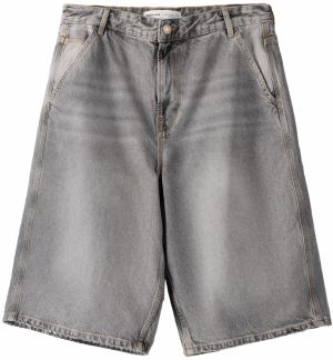 Bershka Džínsy  svetlosivá