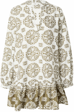 JDY Šaty 'ANNA'  olivová / biela