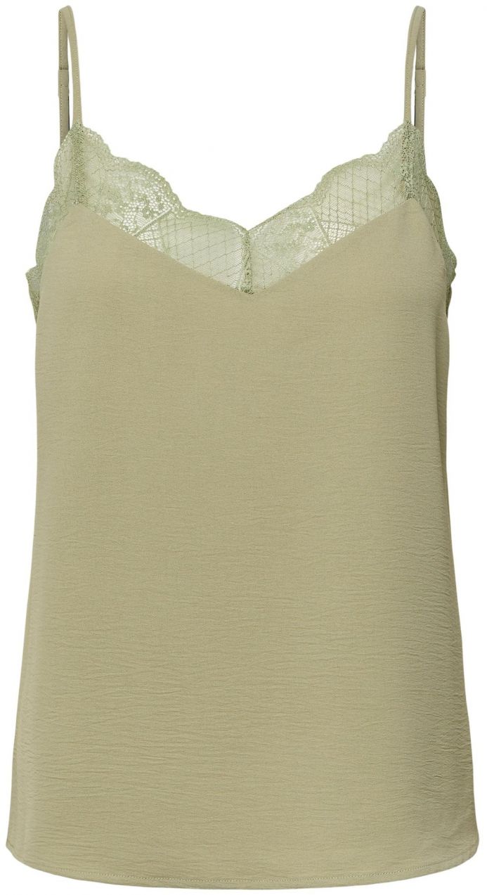 PIECES Top 'TIFFANY'  kaki