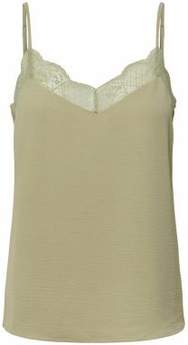 PIECES Top 'TIFFANY'  kaki