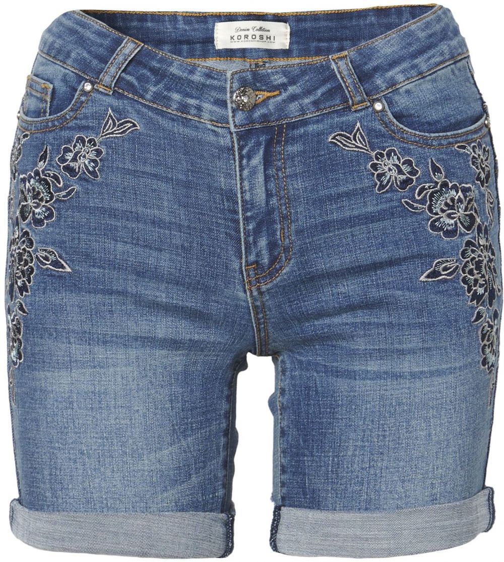 KOROSHI Džínsy  námornícka modrá / modrá denim / svetlomodrá / biela