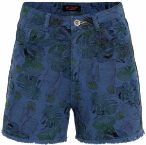 By Diess Collection Nohavice  indigo / zelená / čierna