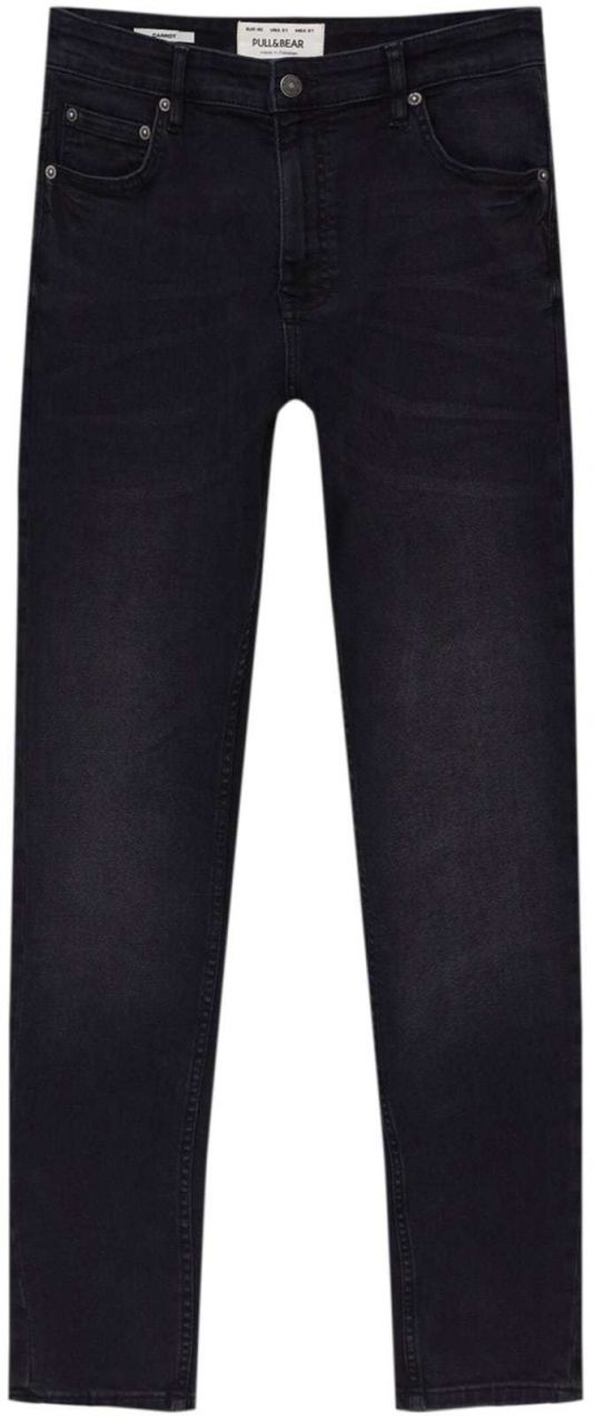 Pull&Bear Džínsy  čierny denim