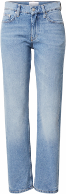 Calvin Klein Jeans Džínsy 'LOW RISE STRAIGHT'  svetlomodrá