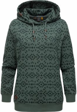 Ragwear Mikina 'Cinda'  zelená / čierna