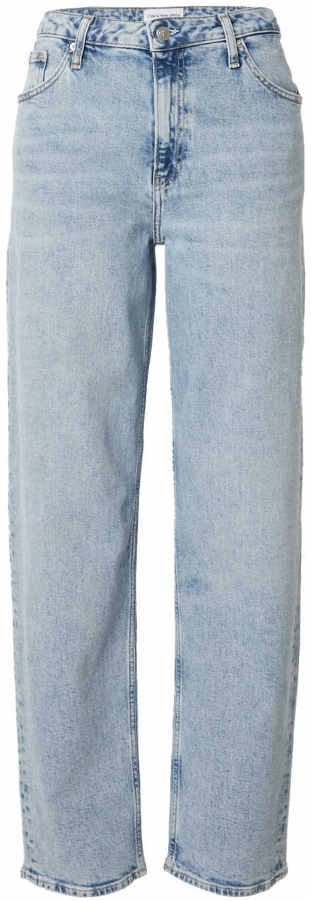 Calvin Klein Jeans Džínsy 'LOOSE STRAIGHT'  svetlomodrá