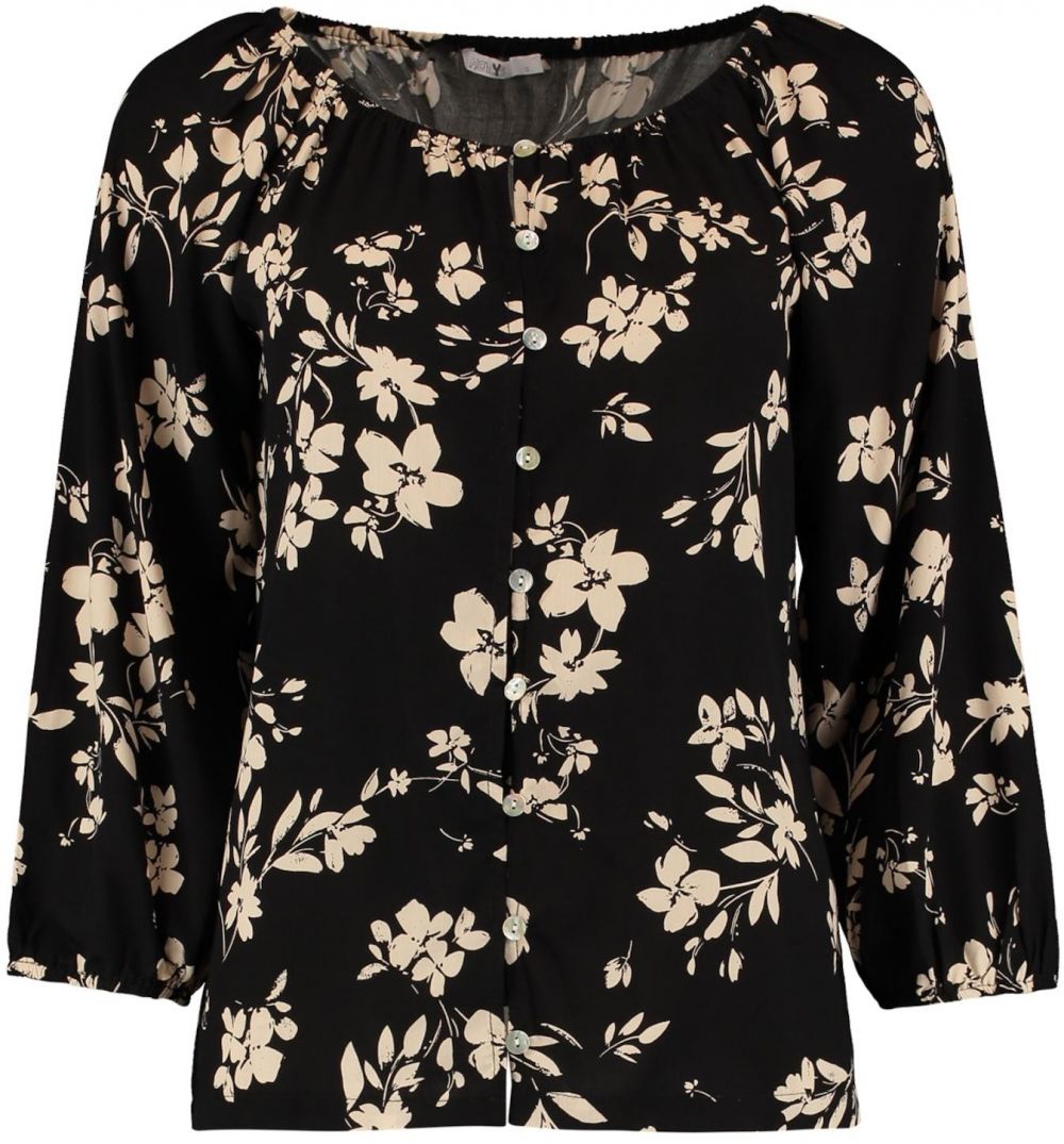 Hailys Blúzka 'Su44na'  béžová / čierna