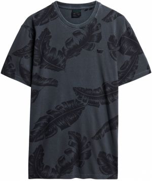Superdry Tričko  námornícka modrá / tmavomodrá