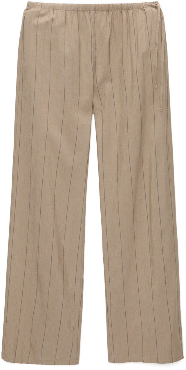 Pull&Bear Nohavice  brokátová / čierna