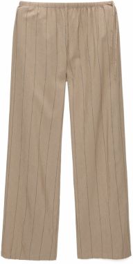 Pull&Bear Nohavice  brokátová / čierna