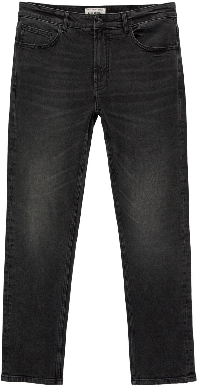 Pull&Bear Džínsy  čierny denim