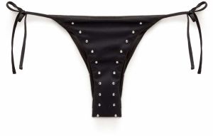 Pull&Bear Bikinové nohavičky  čierna