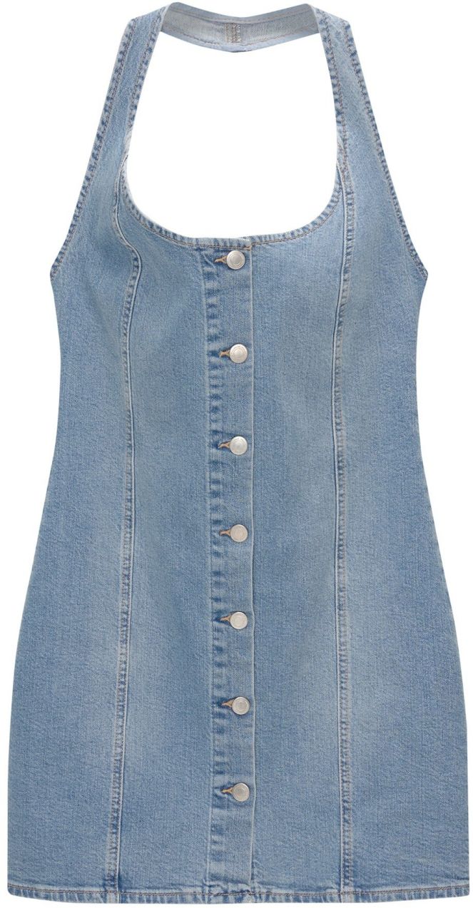 Pull&Bear Šaty  modrá denim
