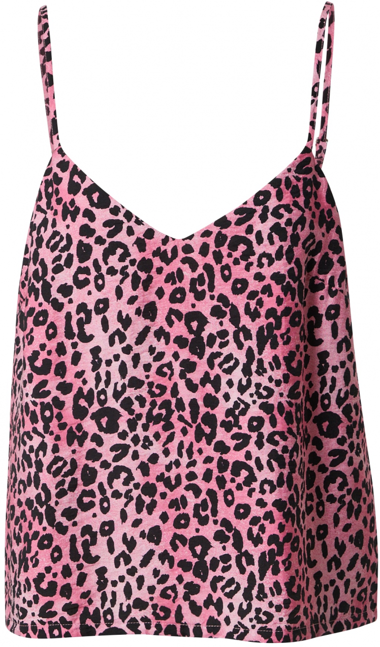 EDITED Top 'Jade '  ružová / čierna