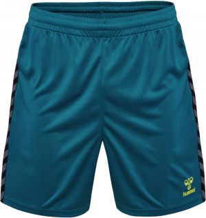 Hummel Športové nohavice 'Authentic'  modrozelená / sivá / svetlozelená / čierna