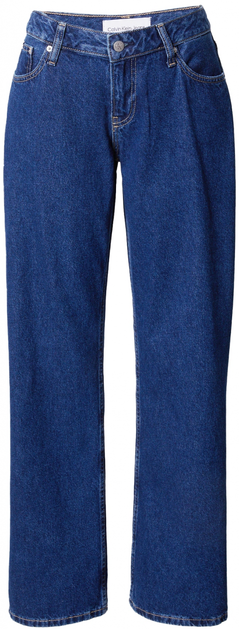 Calvin Klein Jeans Džínsy 'EXTREME LOW RISE BAGGY'  modrá denim