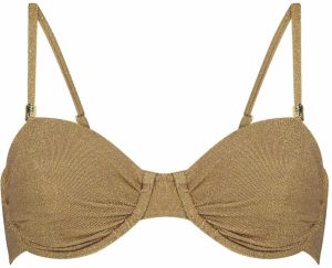 Hunkemöller Bikinový top 'Goldie'  zlatá