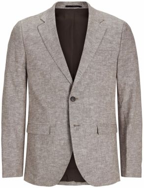 JACK & JONES Sako 'RIVIERA'  hnedá melírovaná