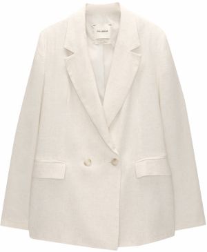 Pull&Bear Blejzer  krémová