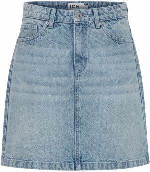 ICHI Sukňa 'AVENY'  modrá denim