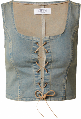 SHYX Top 'Iris'  béžová / modrá denim