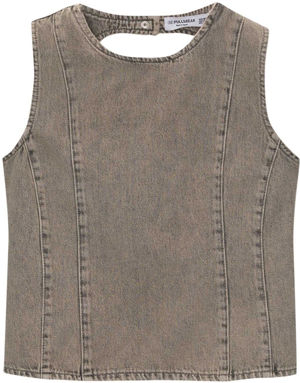 Pull&Bear Top  hnedá