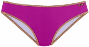 BRUNO BANANI Bikinové nohavičky 'Milano'  zlatá / neónovo fialová