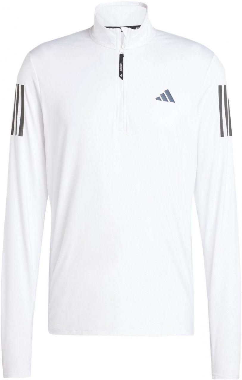 ADIDAS PERFORMANCE Funkčné tričko 'Own the Run'  čierna / biela