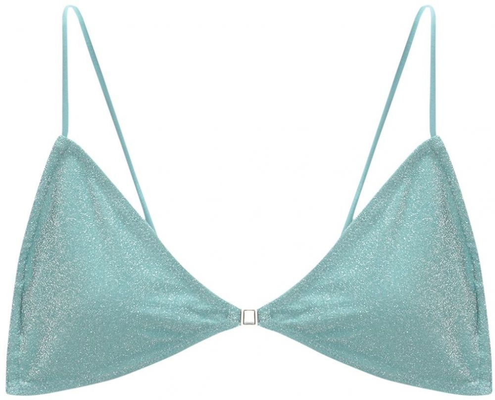 Pull&Bear Bikinový top  svetlomodrá