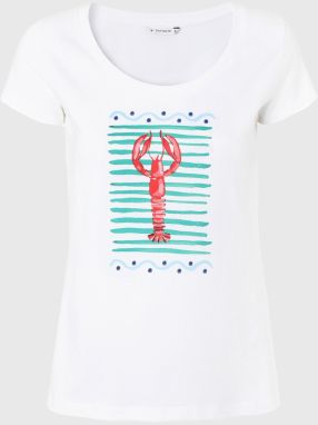 TATUUM Tričko 'ANTONIA 2'  modrá / svetlomodrá / červená / pastelovo červená / biela