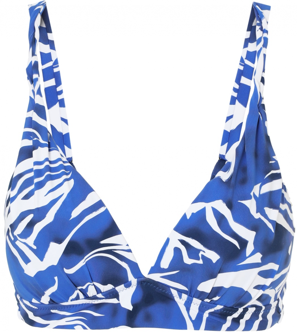 TATUUM Bikinový top  modrá melírovaná / biela