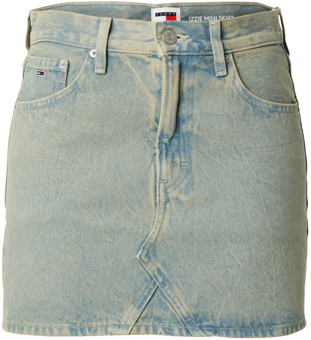 Tommy Jeans Sukňa 'Izzie'  modrá denim