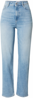 Tommy Jeans Džínsy 'JULIE STRAIGHT'  modrá denim