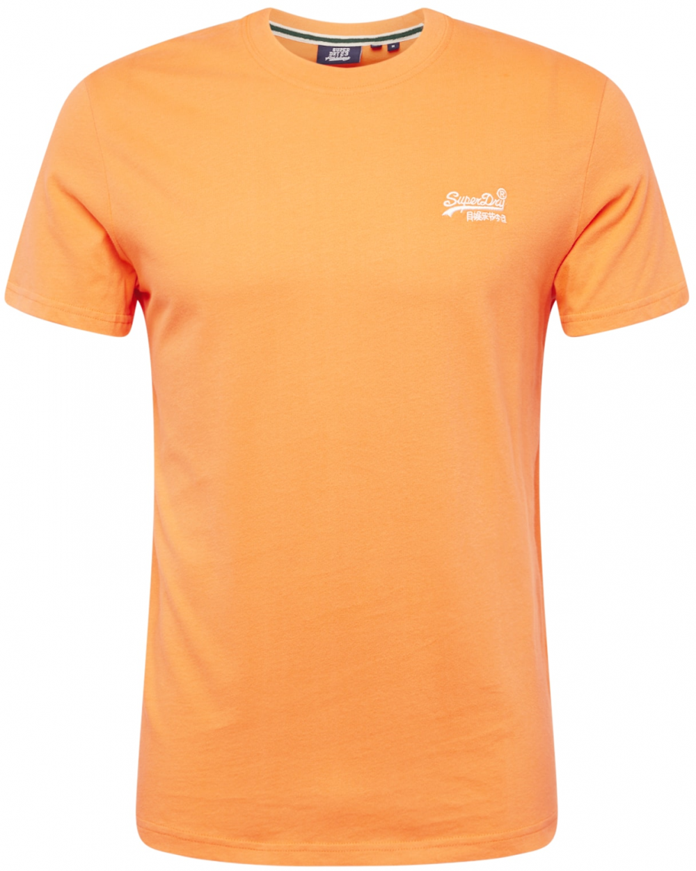 Superdry Tričko 'Essential'  oranžová / biela