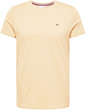 Tommy Jeans Tričko  tmavomodrá / žltá / červená / biela