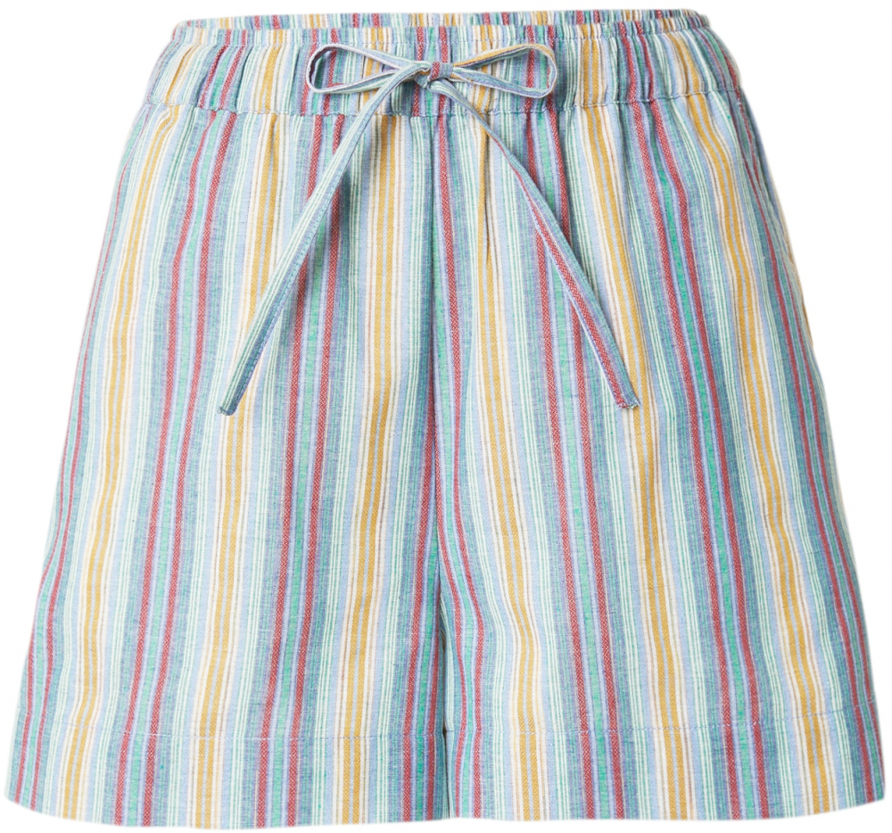 TOPSHOP Nohavice  modrá / karí / červená / biela